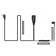 K037 Retevis C9219J - наушники для рации Baofeng, Kenwood