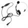 K038 / Гарнитура с микрофоном для рации Baofeng, Kenwood 