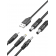 USB кабель с круглыми разъемами для зарядки 5in1 Shunyuan USB 5V