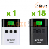Радиогид система Retekess TT122 на 15 экскурсантов