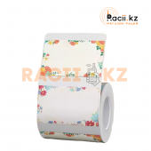 Термоэтикетки Niimbot 50x30 цветущие цветы