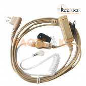 M006 / Гарнитура скрытого ношения для рации Motorola DP1400 (телесного цвета)