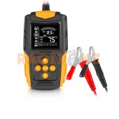 Электронный тестер аккумуляторов FOXSUR 12/24 В