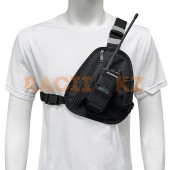 Сумка для рации PT-07 нагрудная (черный)