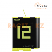 Аккумулятор для GoPro 9/10/11/12 Telesin GP-BTR-901-B