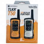Рация Motorola TLKR-T50 (пара, черный и желтый)
