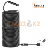 Эндоскоп (гибкая камера) 45 метров Micro USB, USB и Type-C