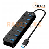 USB удлинитель 30CM 7 разъемов