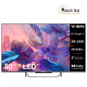 Телевизор Smart YASIN 50Q90 4KQLED GoogleTV